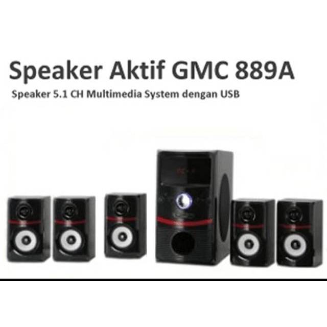 Speaker GMC Home Theater 889A non Bluetooth