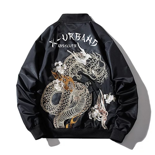 jaket bomber sukajan original pria X urband Absolute Bomber