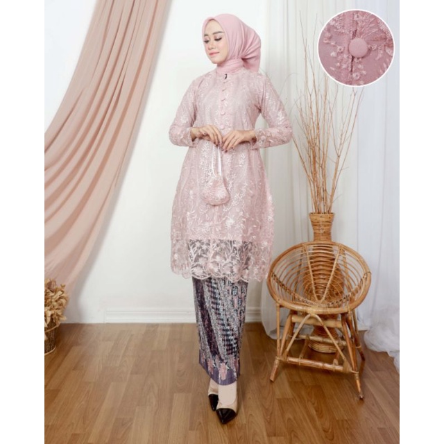 KEBAYA ORIGINAL//KEBAYA MODERN//KEBAYA TULLE KANCING BUSUI//By ALDI KEBAYA