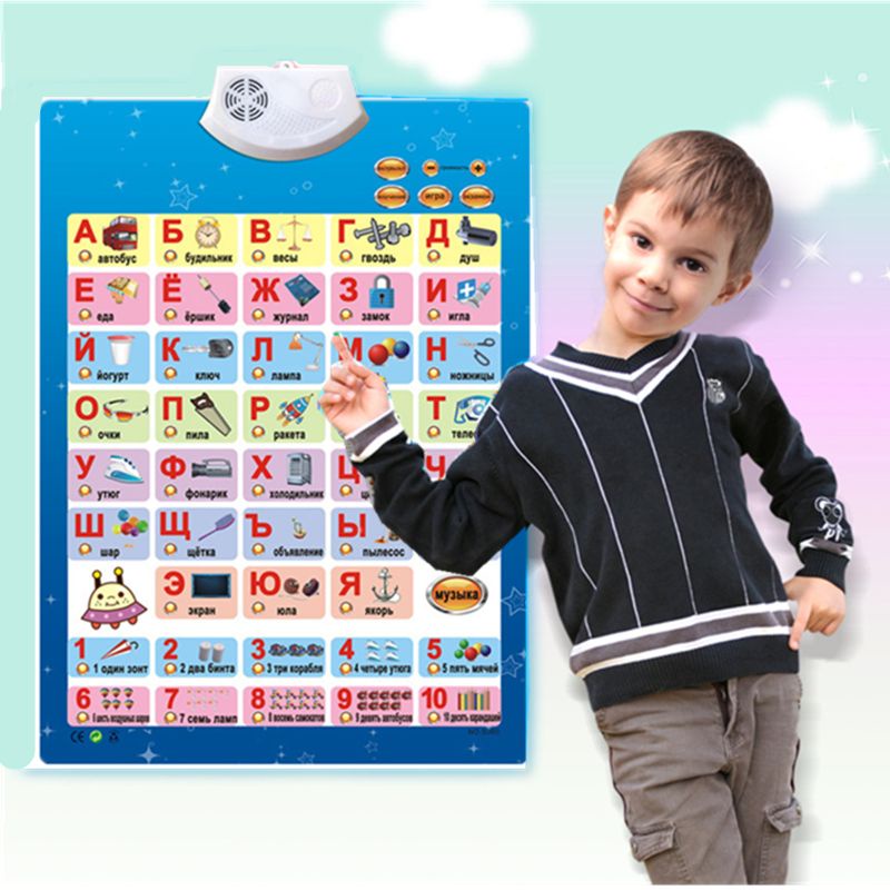 Gro Mainan Edukasi Anak Poster Alfabet Portable