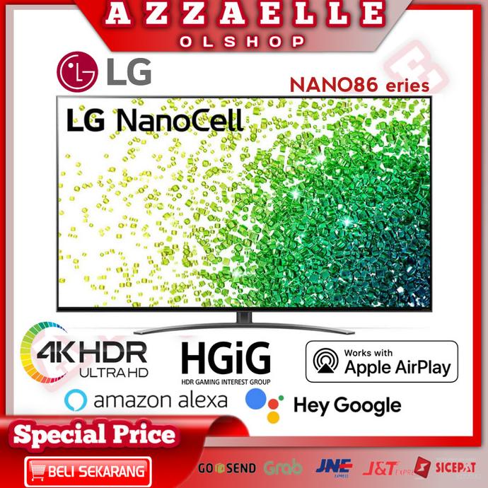 LG 50NANO86 4K NanoCell UHD Tv/ 50NANO86TPA Termurah