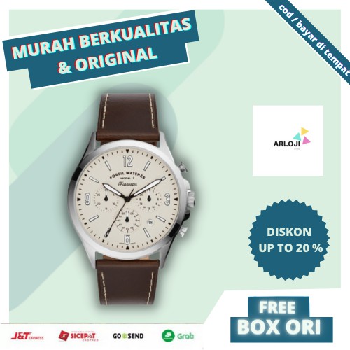 JAM TANGAN PRIA COWOK COWO LAKI LAKI ORIGINAL ASLI MURAH KEREN JAM TANGAN PRIA FOSSIL FS 5696
