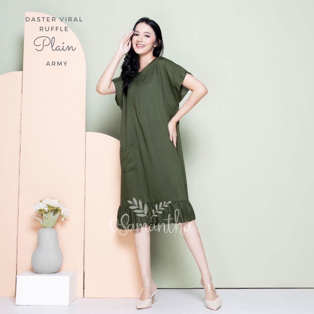 Daster Viral Ruffle Series ( Rayon Premium )