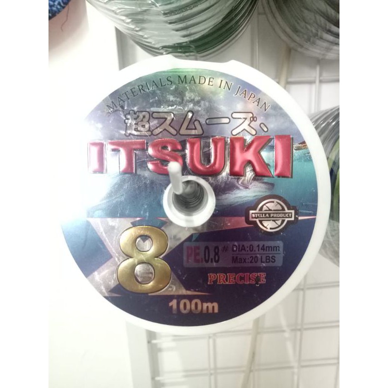 SENAR PANCING PE ITSUKI X8 PE 0.8