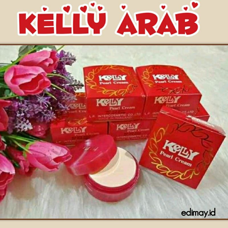 Krim Kelly Arab Original Asli Super Ampuh Glowing / Skincare Pemutih / Kelly Arab / Kelly Thailand
