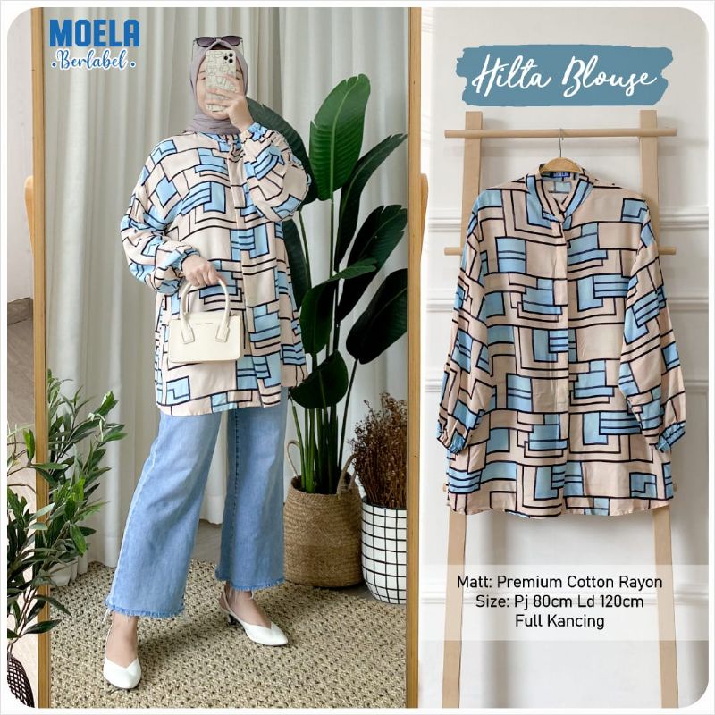 HILTA BLOUSE | MOELA