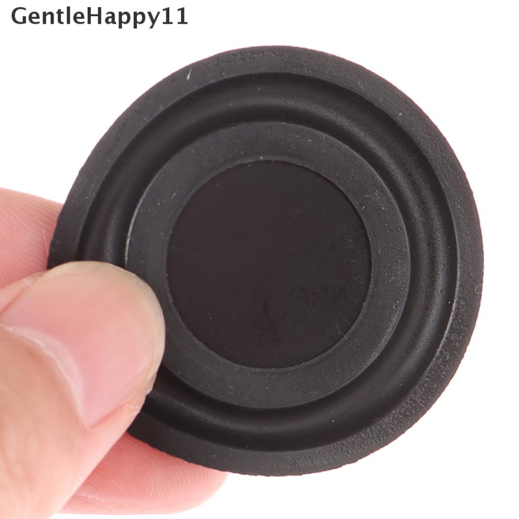 Gentlehappy 2Pcs Plat Membran Getar Pasif Bahan Karet Ukuran 30MM 40MM 50MM Untuk Radiator Bass