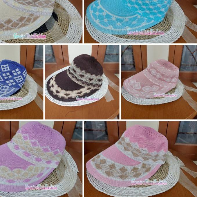 ✤ Topi Caddy full rajut / Topi Dewasa / Topi Caddy ☄