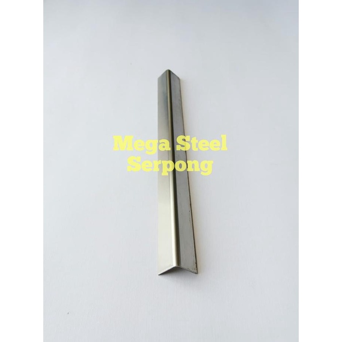 

BISA COD List lis Siku Stainless Steel HAIRLINE uk 1.5 x 1.5 cm Tebal 1.0 mm