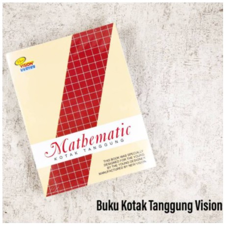 

BUKU TULIS MANDARIN KOTAK TANGGUNG VISION 30 LEMBAR