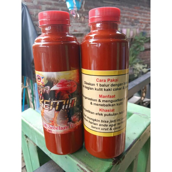 Kemin ayam + getah gambir