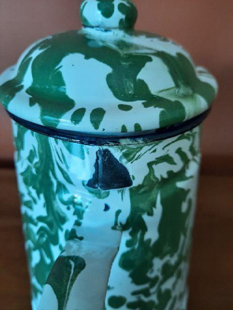 Dadalala Teko Blirik Bahan Enamel Model Loreng Ukuran Besar