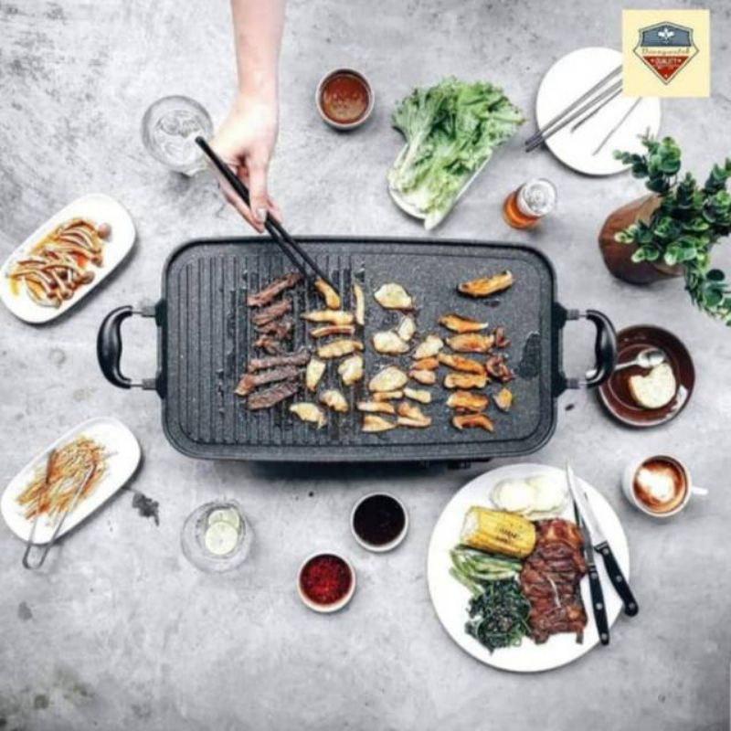 Multi Grill pan , BBQ , Bulgogi  , Happy Grill pan , alat Panggang Pemanggang