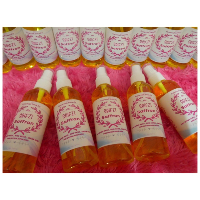 SAFRON FACEMIST DENGAN KANDUNGAN AIR OXY