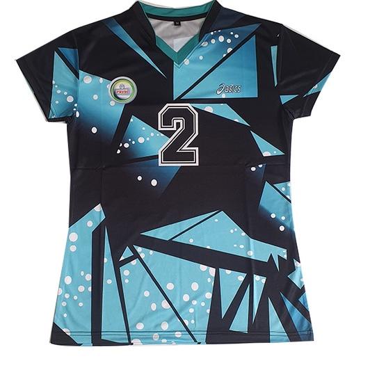 Harga Bersahabat.. Baju atasan bola voli putri full printing murah