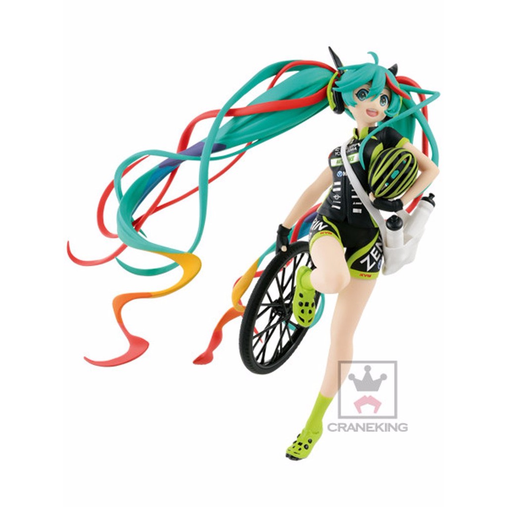 Banpresto SQ Hatsune Miku Team UKYO Cheering Ver Goodsmile Racing Miku 2016