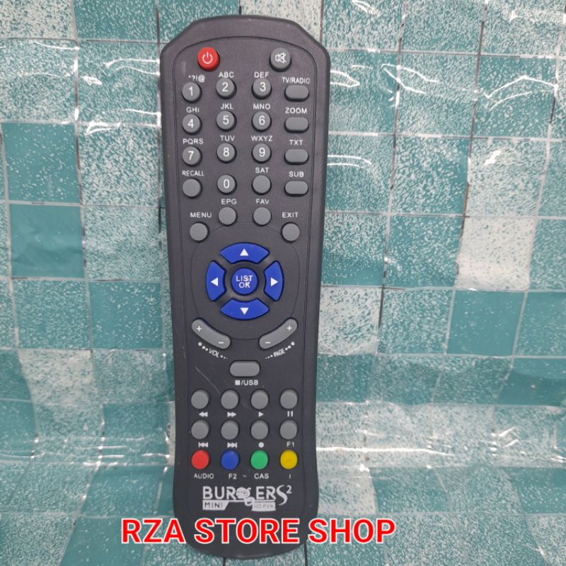 REMOTE REMOT MATRIX STB RECEIVER BURGER S2 SEPERTI ORIGINAL