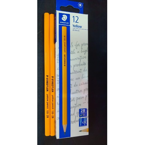 

[BELI 2 GRATIS 1] Pensil 2B Staedler Yellow