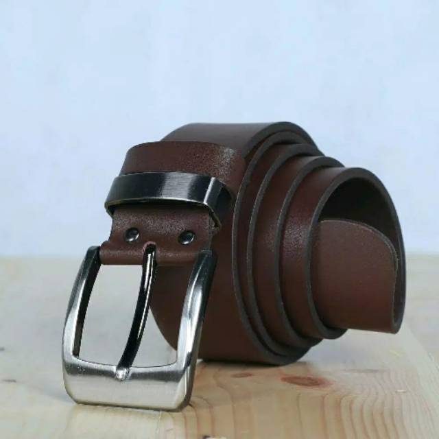 Sabuk kulit sapi asli