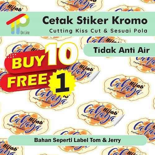 

CETAK STIKER MAKANAN KROMO TIDAK ANTI AIR
