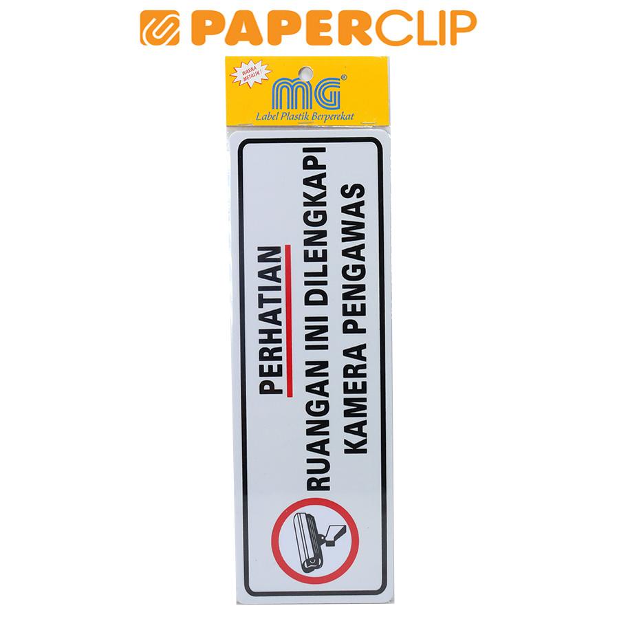

SIGN MG 3C WHITE WH-18 PERHATIAN