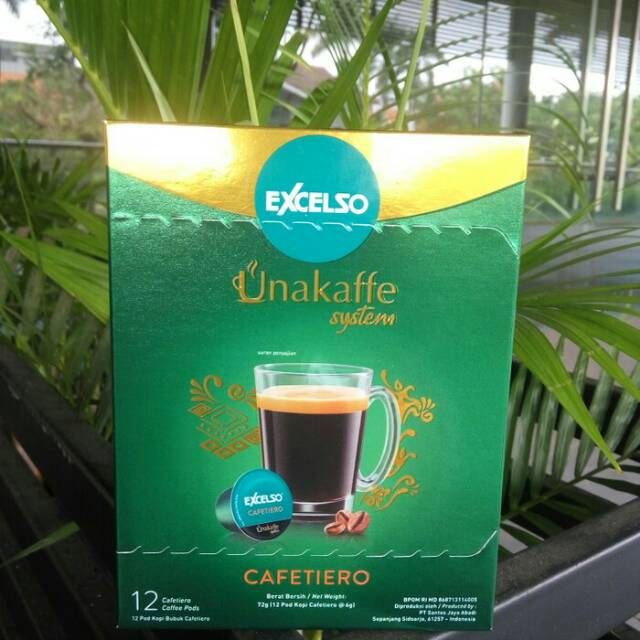 

UNAKAFFE KOPI KAPSUL Espresso/Cafetiero