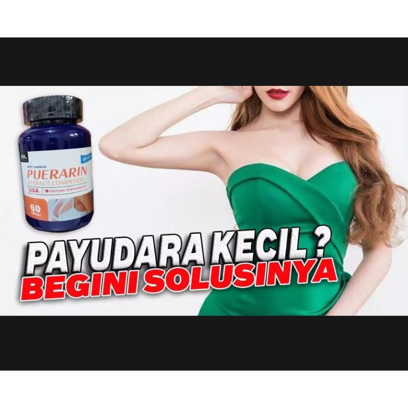 PUERARIN SOFTGEL OBAT PEMBESAR & PENGENCANG PAYUDARA