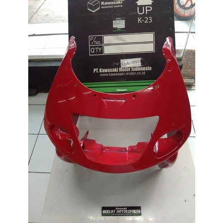 Fairing Atas Batok Lampu Ninja RR Old Merah