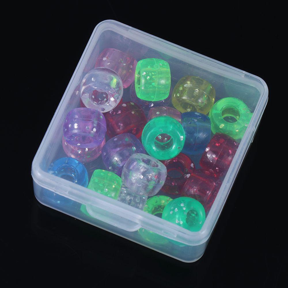 Nanas Kotak Penyimpanan Kecil Berguna Nail Art Screw Storage Plastik Perhiasan Organizer Case