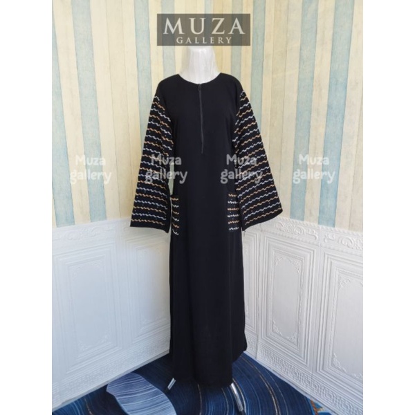 MUZA ABAYA TURKEY ZIGZAG KANTONG (BUSUI)