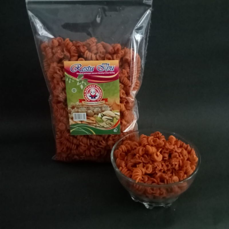 

makaroni spiral pedas 400gr