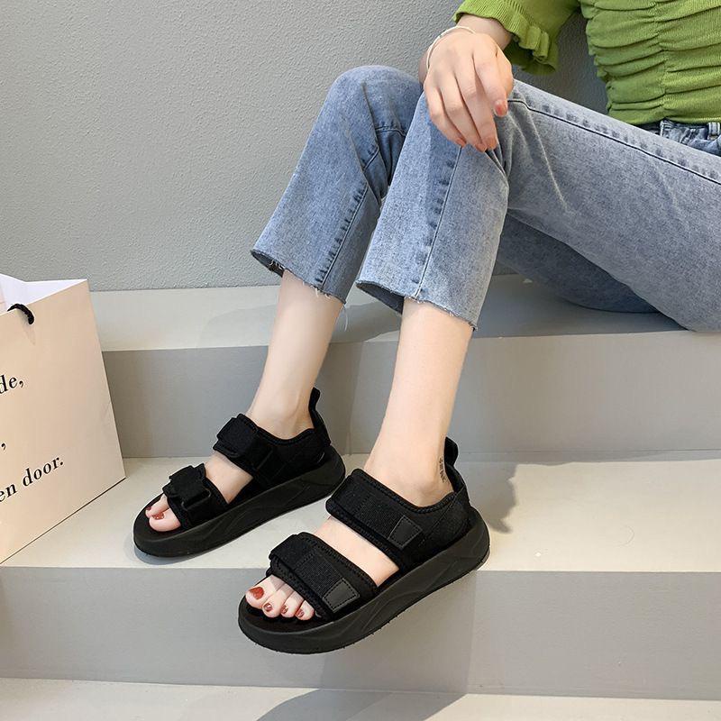 Kano style Sandal Double Strap Fashion Import Sandal Fashion Wanita Terbaru