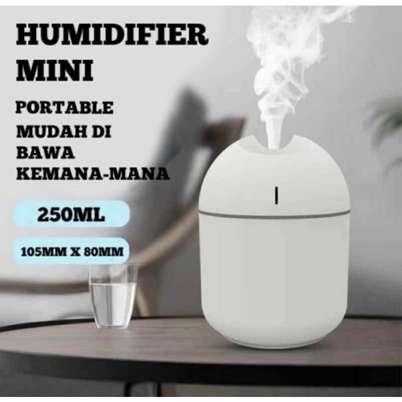 Humidifier Difuser Mini R9801 - Pelembab Udara Aromatherapy - Aromatherapy R9801