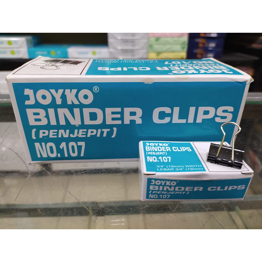 

Binder clip Joyko no. 107 / Penjepit File