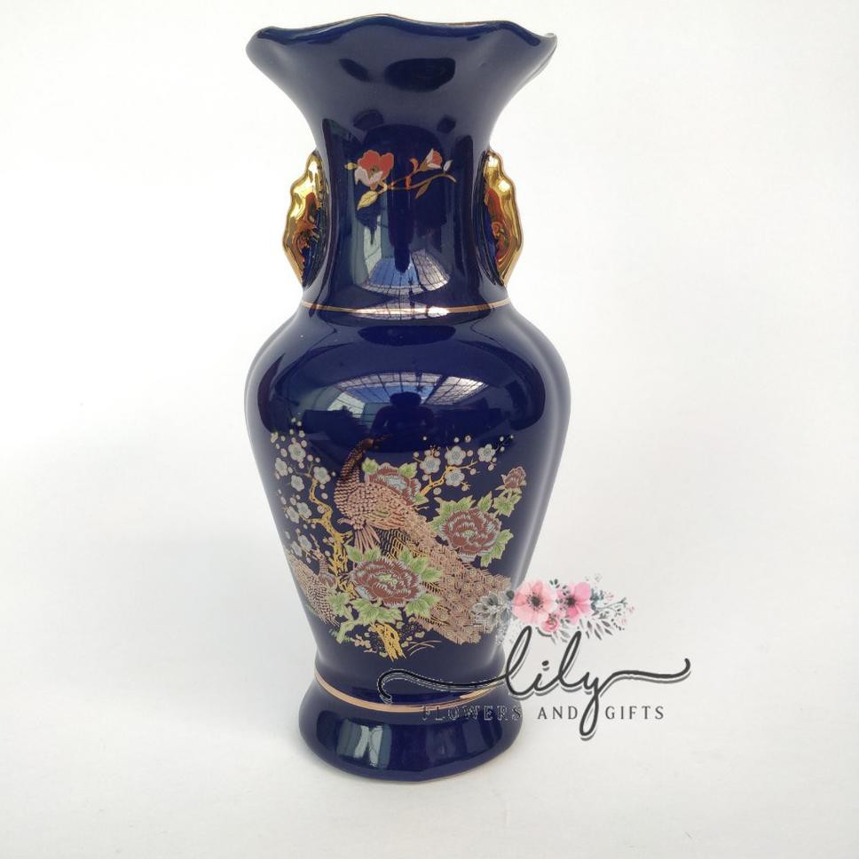 Murah LPSC8 Pot / Vas / Guci Hias Bunga Keramik Tanaman Dekorasi Rumah Kantor Guci Thailand Home Dec