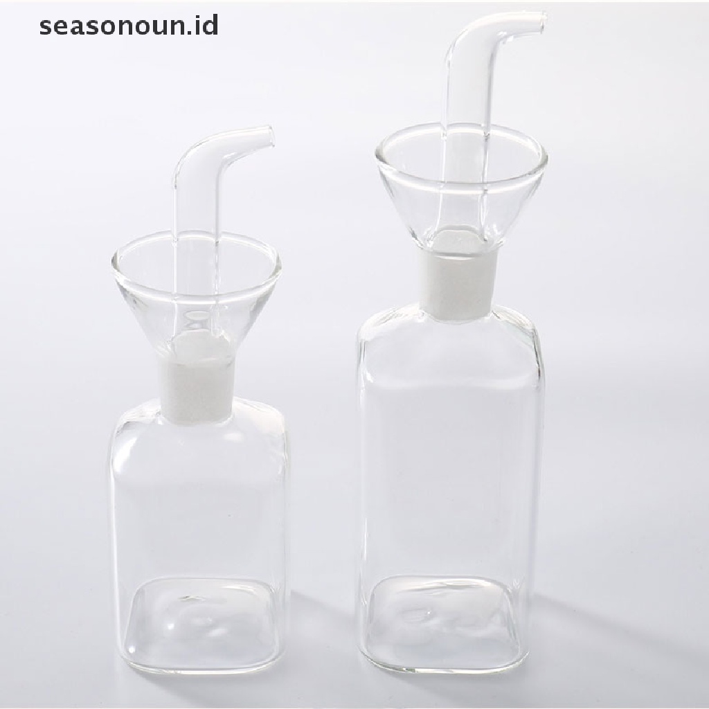 (seasonoun) Botol Kaca Dispenser Minyak Anti Bocor 250ml Untuk Dapur