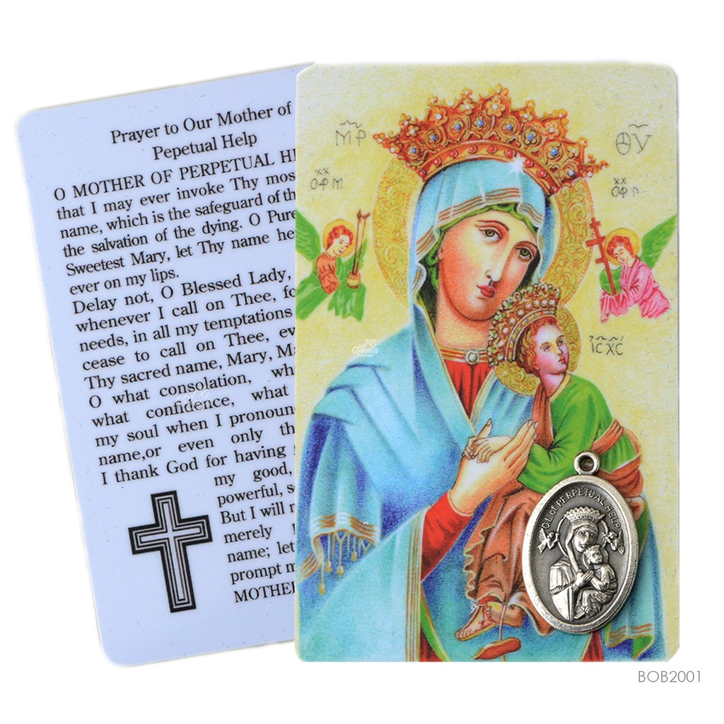 Bookmark Maria Bunda Penolong Abadi  Dengan Mendali