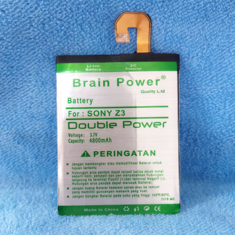 baterai batre SONY Z3 double power