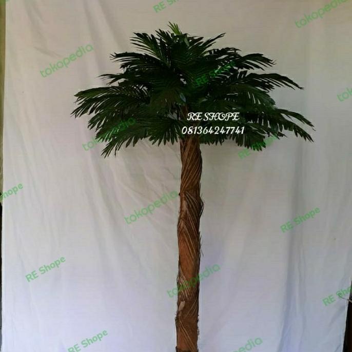 bunga hias plastik/bunga plastik/pohon hias palem tapas/palem hias