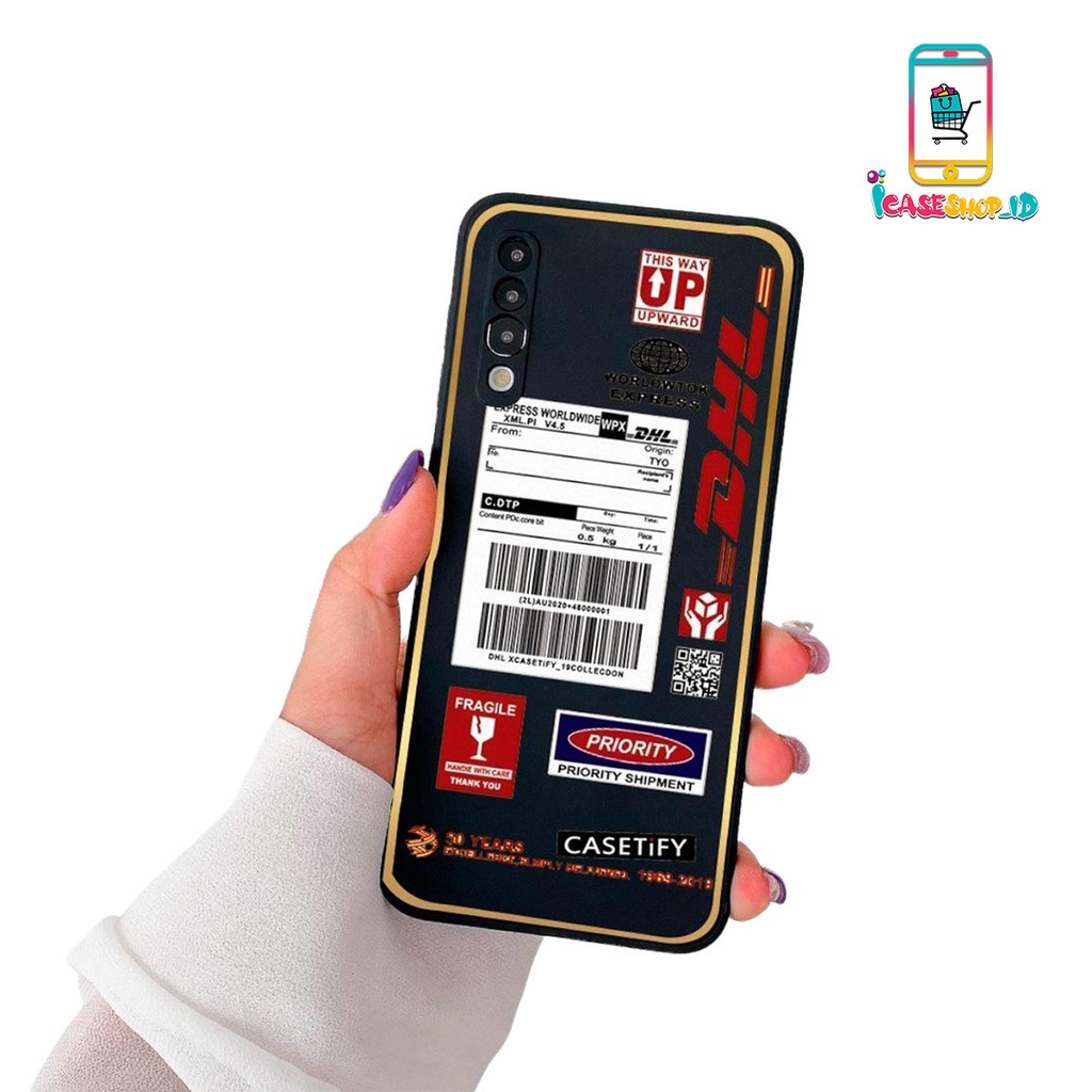 SS075 Tide Brand DHL Soft Black Cover CASETiFY Case UNTUK SAMSUNG A02 A10S A12 A20 A30 A20s A21s A31