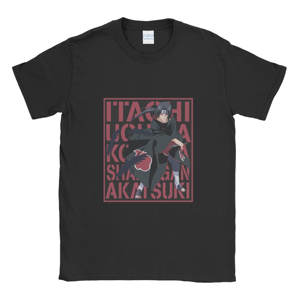 Baju Kaos Tshirt Naruto Uchiha Itachi