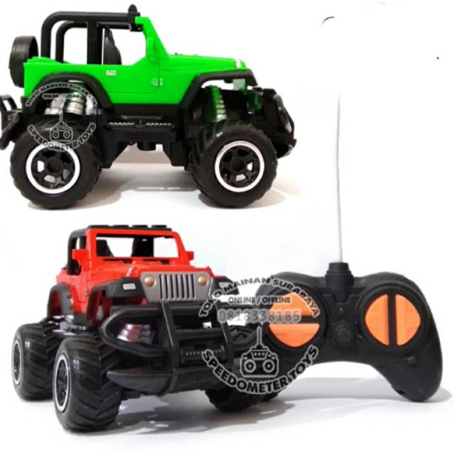 MAINAN MOBIL REMOTE CONTROL MOBIL JEEP RC MAINAN