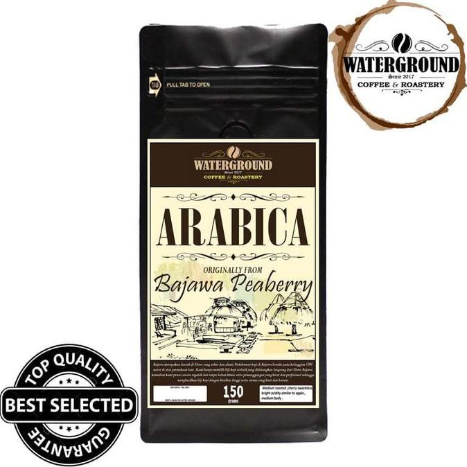 

W8O Kopi Arabika Lanang / Jantan Flores Bajawa Peaberry 150grams