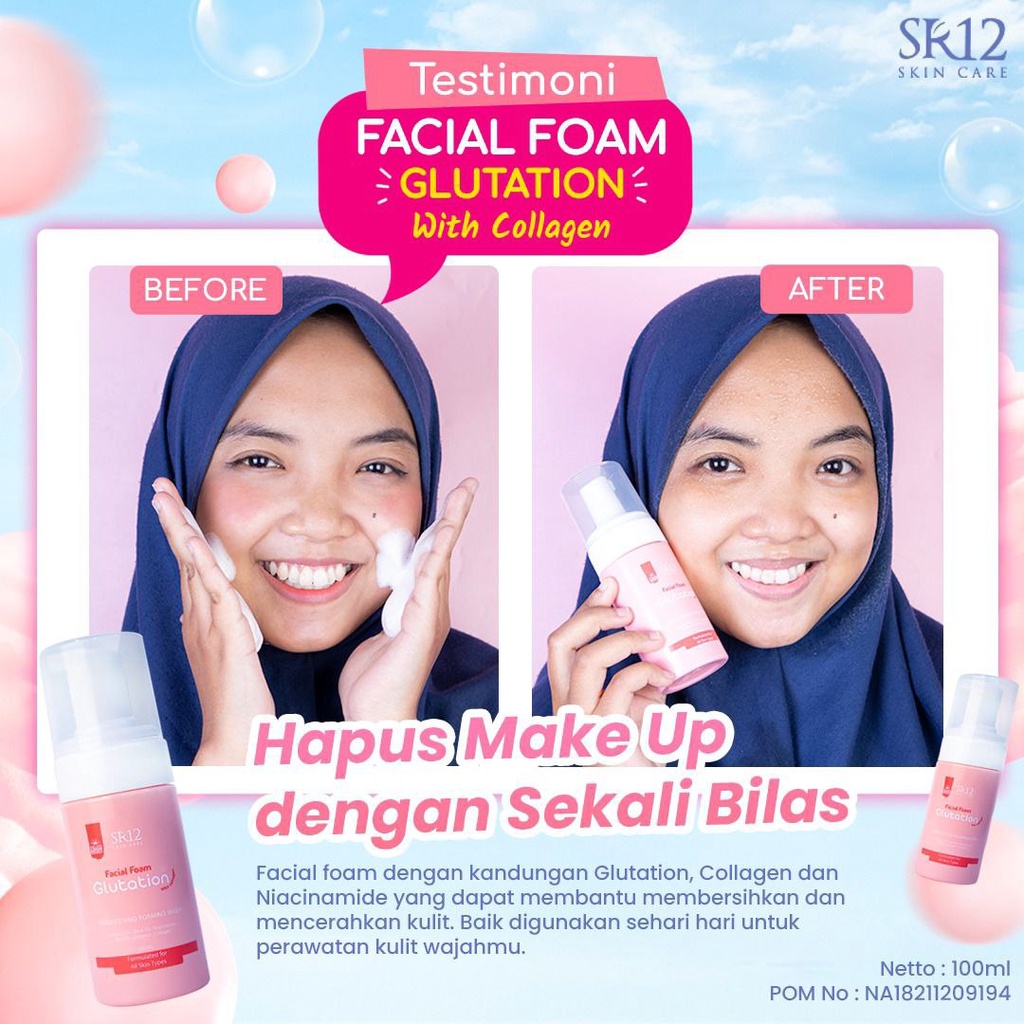 FACIAL FOAM GLUTATION SR12