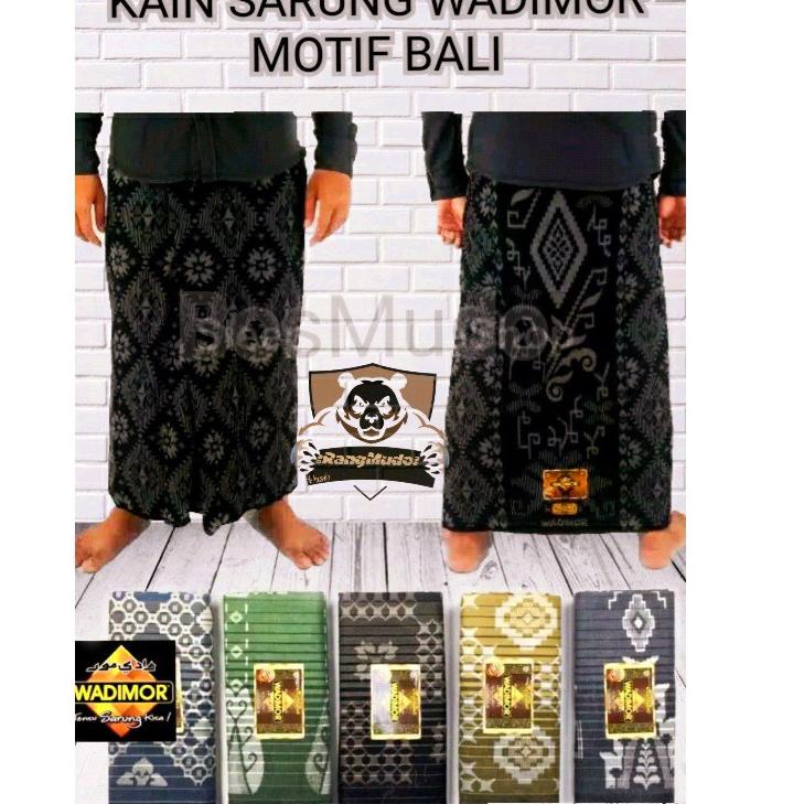 ♚ Kain Sarung Motif Original "wadimor motif Bali" ☜