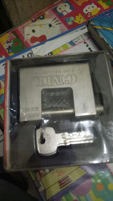 Gembok Panser  85mm Cml - Gembok Gudang - Gembok Rumah - Gembok Pagar - Gembok Anti Maling