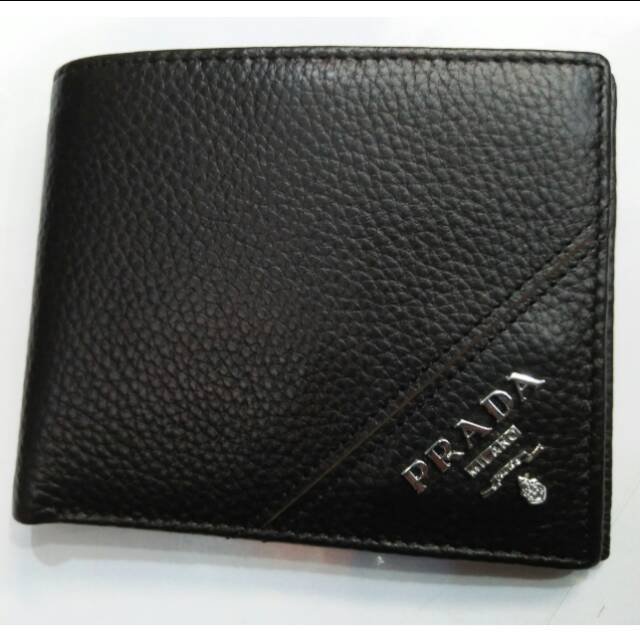 Dompet cowok pendek lipat import kulit asli