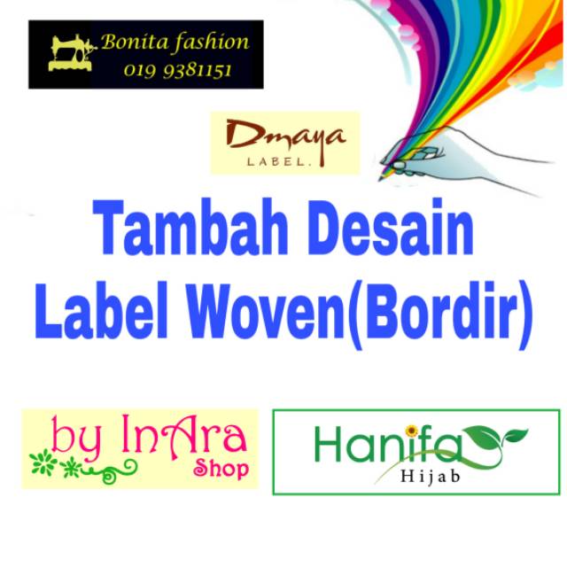 

Tambah Biaya Desain (Khusus Order label Woven)