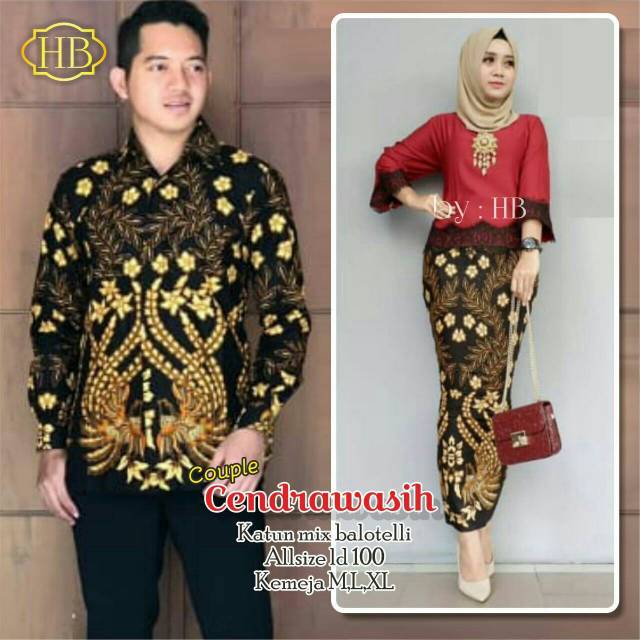 Batik Couple Cendrawasih