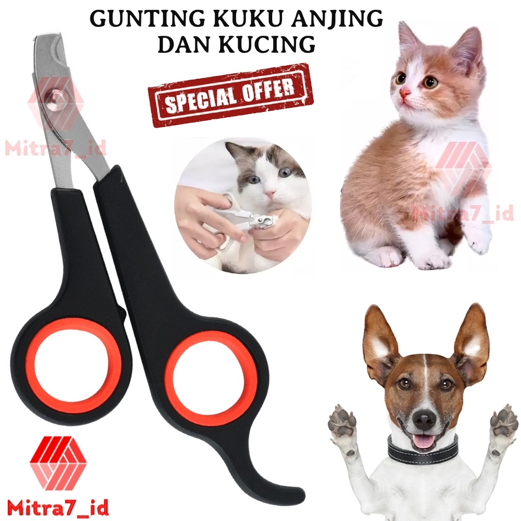 [M7] Gunting Kuku Anjing Dan Kucing / Gunting Kuku Hewan Peliharaan / Gunting Kuku